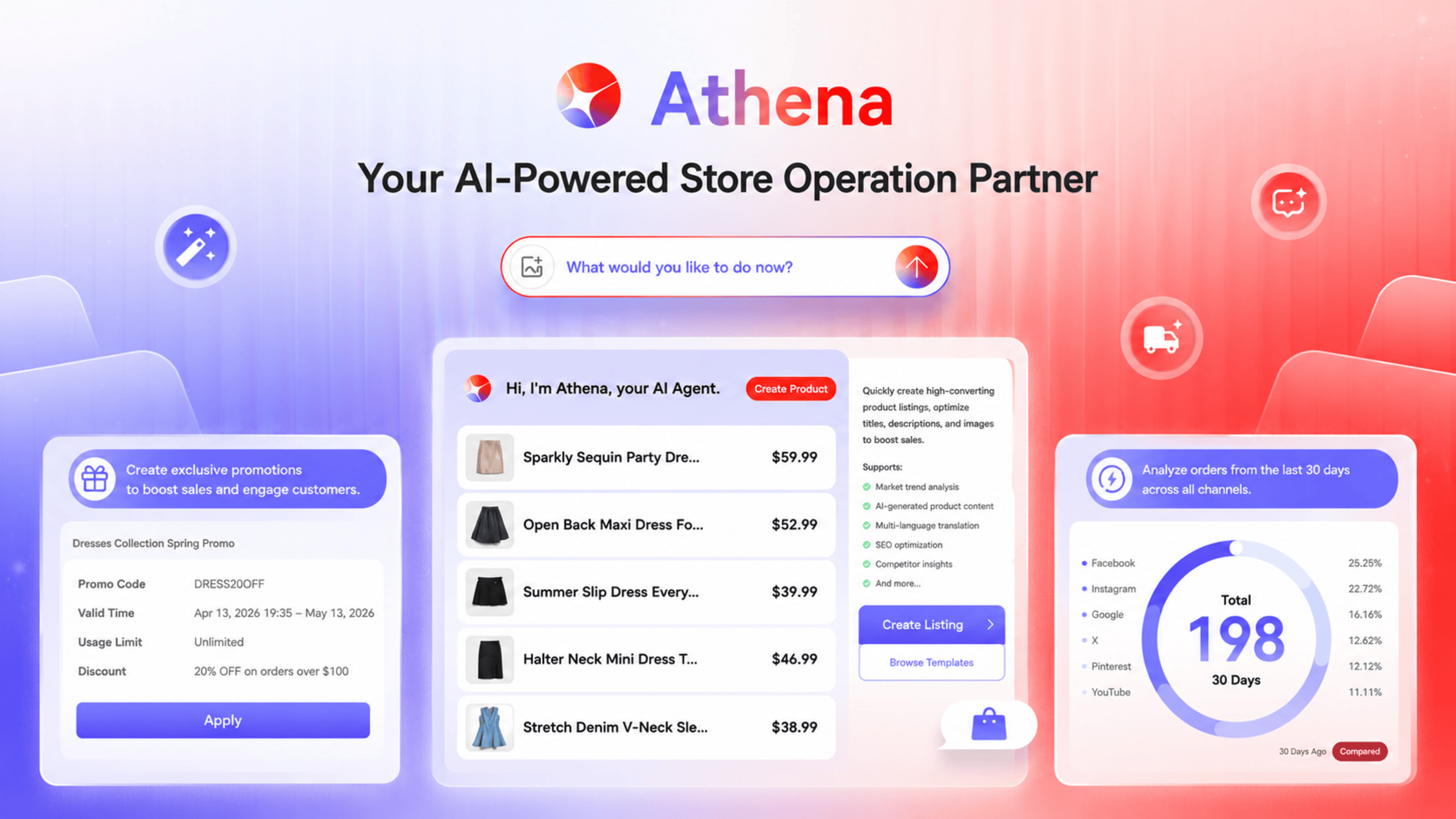 Athena: el asistente de IA para el comercio electrónico que te ayuda a sacar el trabajo adelante