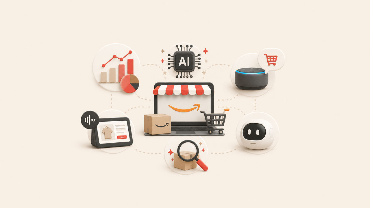 How Sellers Configure AI Ecommerce Features for Their Brand Stores, Based on Amazon